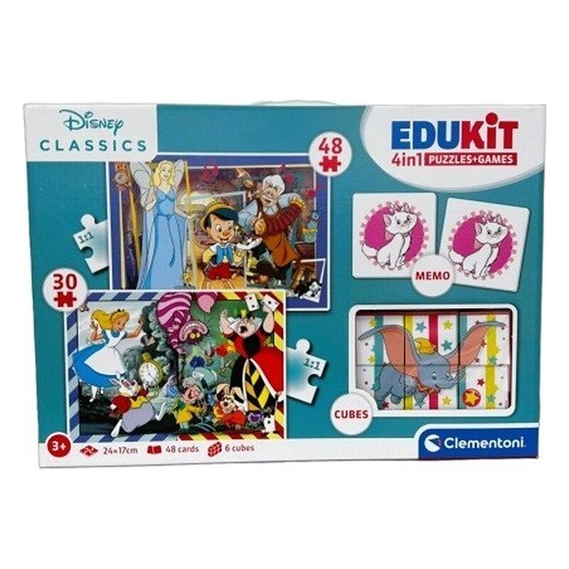 EDUKIT 4 EN 1 DISNEY CLASSIC