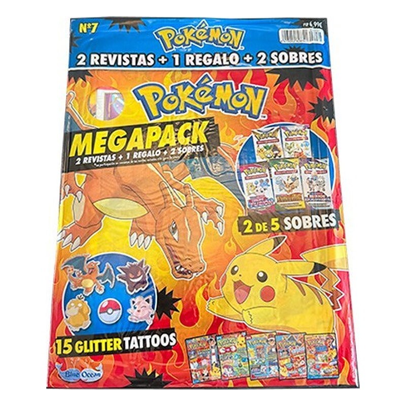 (PREPEDIDO) POKÉMON MEGAPACK MAGAZINE Nº 7