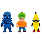 MONSTERFLEX STUMBLE GUYS PACK DE 3