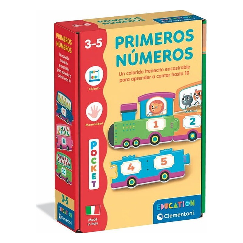 EDUCATION CLEMENTONI - POCKET PRIMEROS NUMEROS