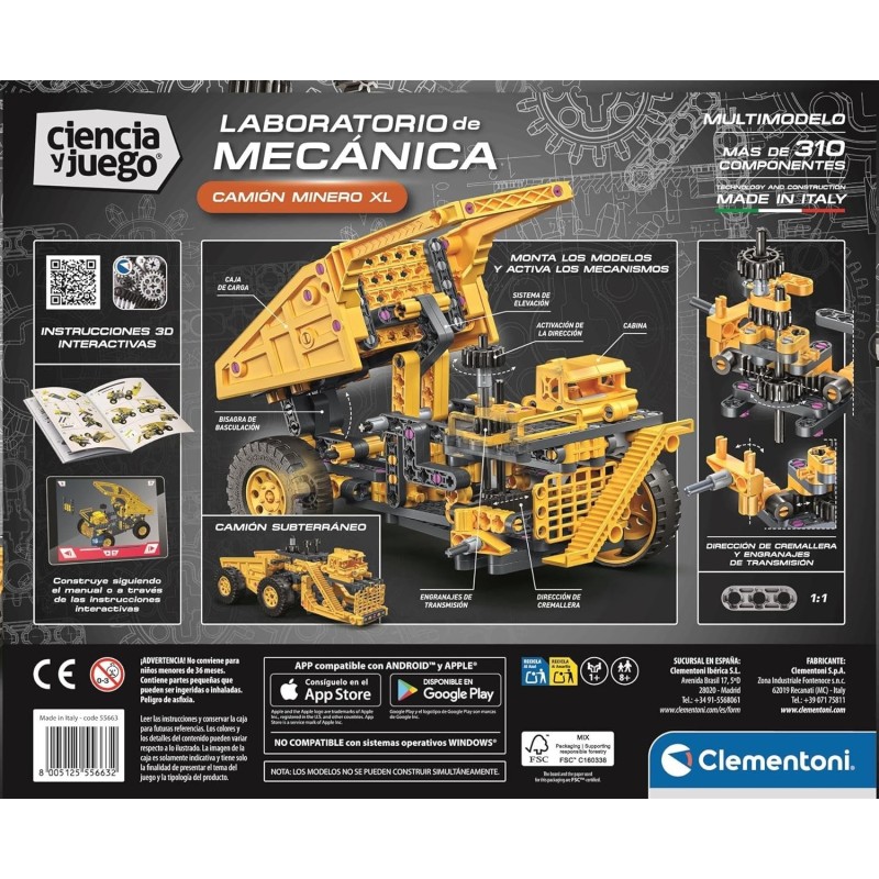 LABORATORIO DE MECANICA - CAMION MINERO XL