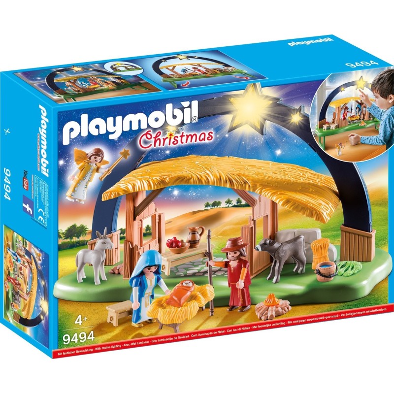 BELEN CON LUZ PLAYMOBIL