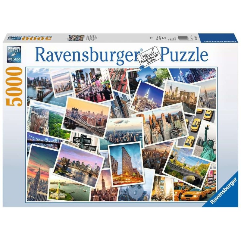 Puzzle 5000 pz: Nueva York la ciudad que nunca duerme