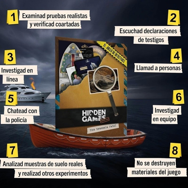 HIDDEN GAMES - CASO 8 - UNA TRAVESIA FATAL
