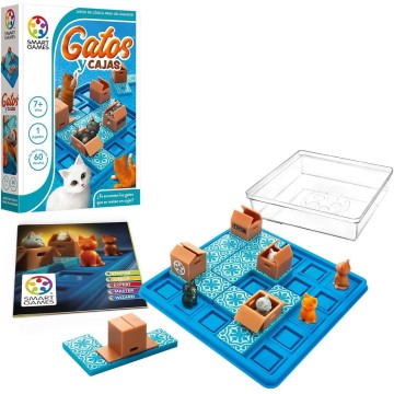 GATOS Y CAJAS IQ