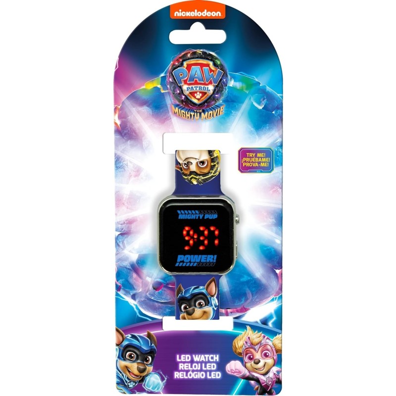 RELOJ LED PAW PATROL