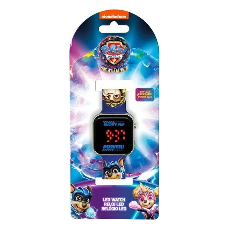 RELOJ LED PAW PATROL