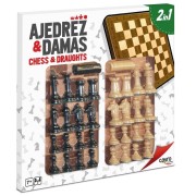 TABLERO DE AJEDREZ CON ACCESORIOS 40x40 cm