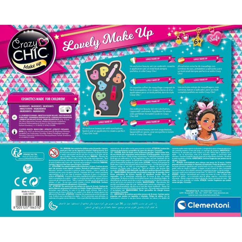 CRAZY CHIC MAQUILLAJE LOVELY MAKE UP - CERVATILLO