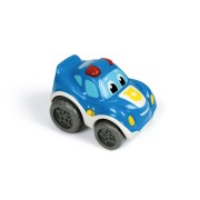 (REACONDICIONADO) BABY CLEMMY - COCHE DE POLICIA RETROFRICCIÓN CON LUCES Y SONIDOS