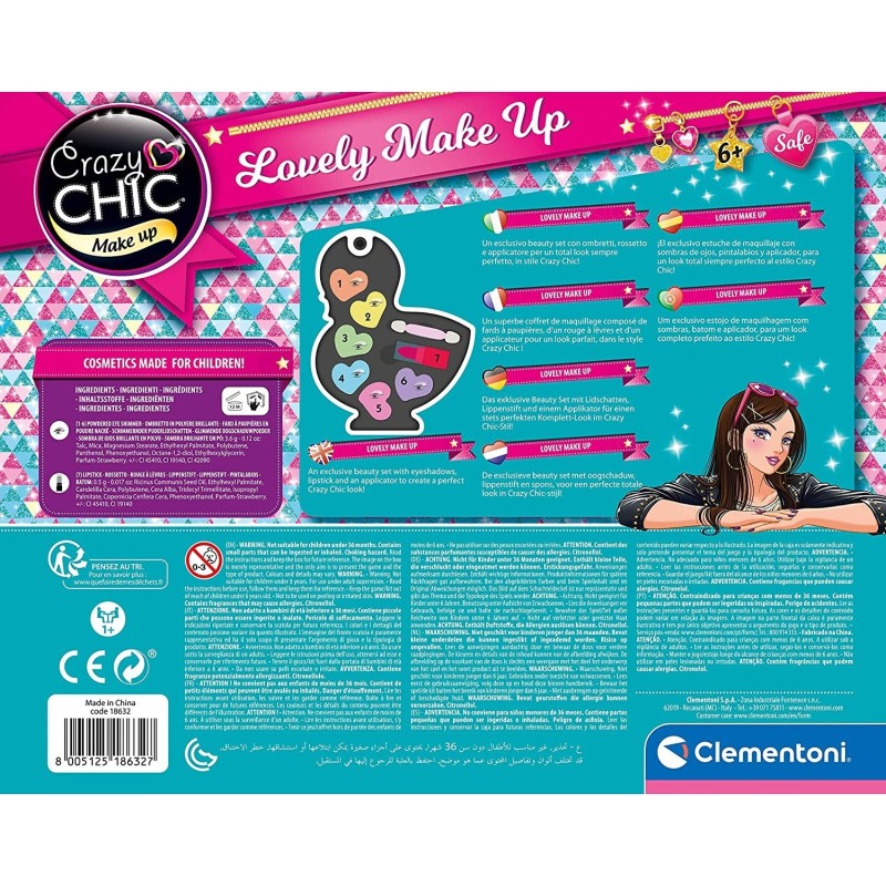 CRAZY CHIC MAQUILLAJE LOVELY MAKE UP - CISNE
