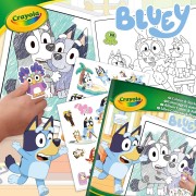 LIBRO PARA COLOREAR + STICKERS BLUEY