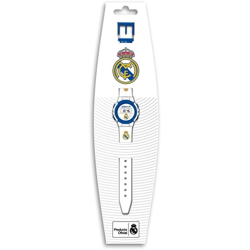 RELOJ DIGITAL KE02 REAL MADRID - BLANCO