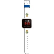 RELOJ LED REAL MADRID BLANCO