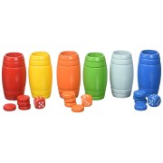 FICHAS PARCHIS - OCA 6 JUGADORES MADERA