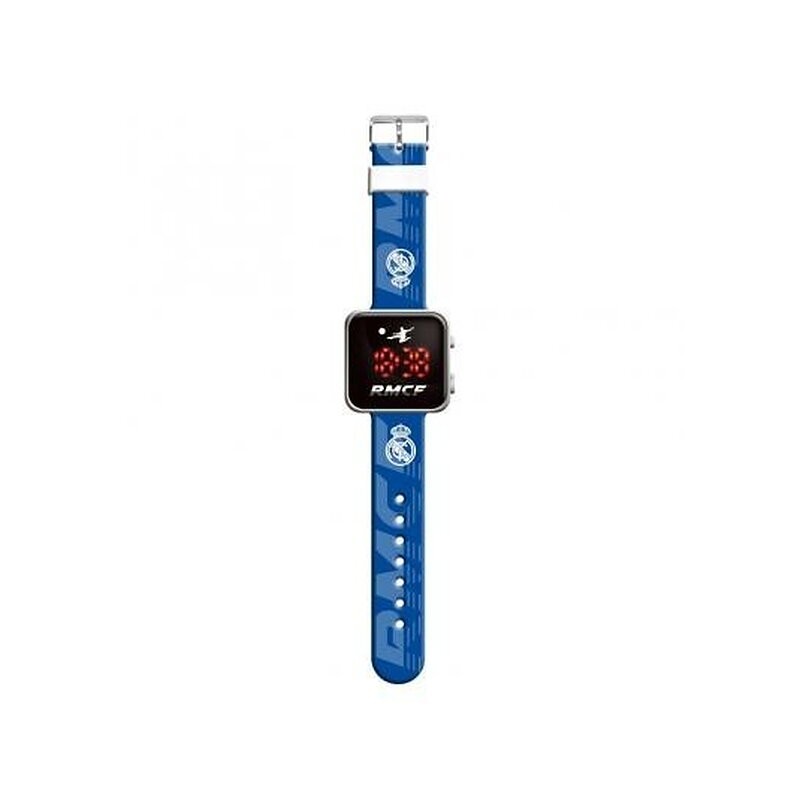RELOJ LED REAL MADRID AZUL