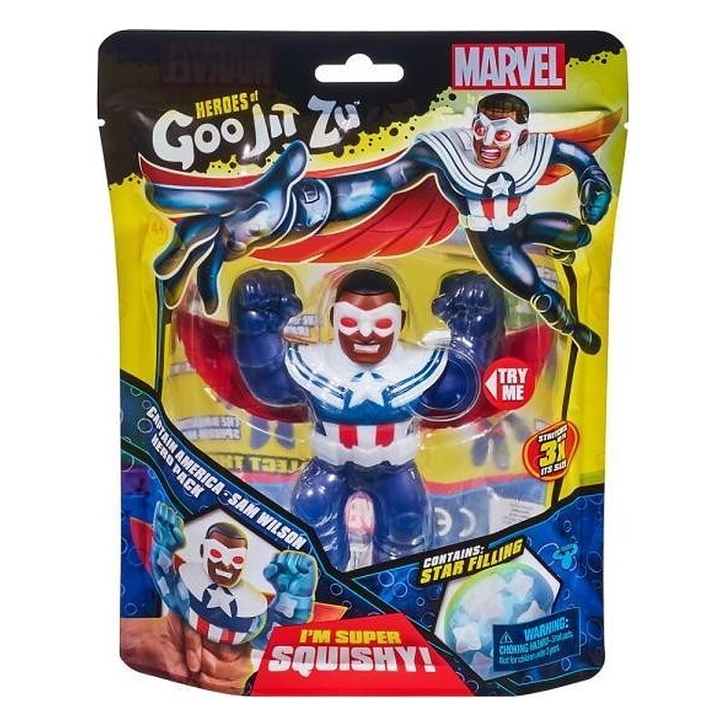 FIGURA MARVEL HEROES GOO JIT ZU (SURTIDOS)