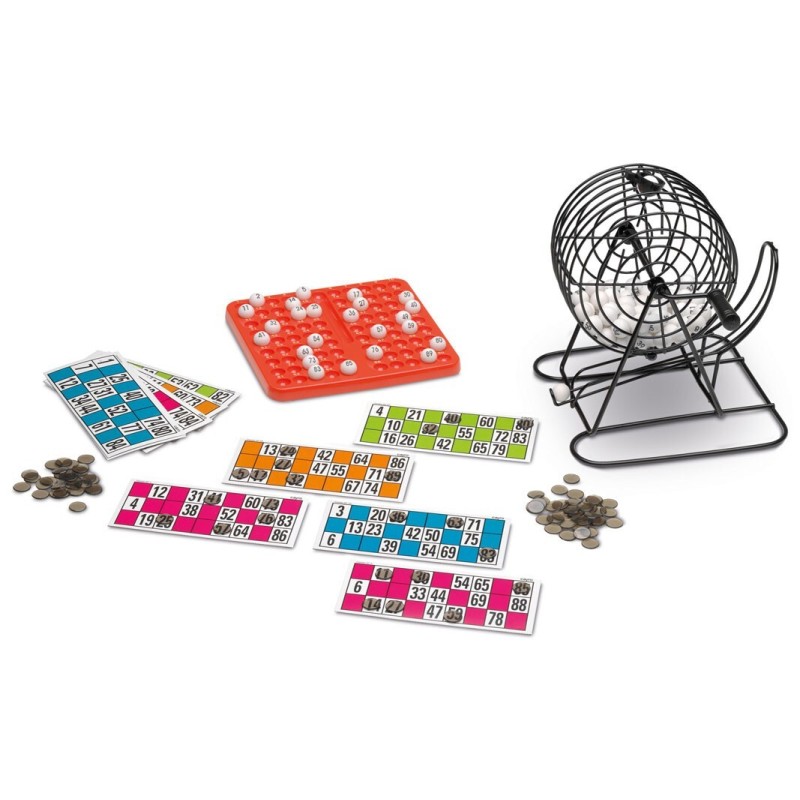 BINGO BOMBO METAL NEGRO