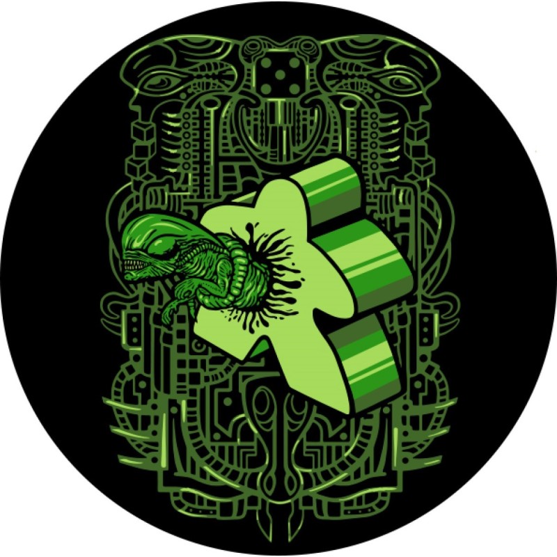 Camiseta Unisex Alien Meeple