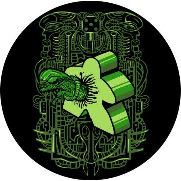 Camiseta Unisex Alien Meeple