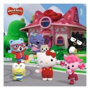 PUZZLE HELLO KITTY SUPER STYLE 3 X 49 PIEZAS