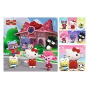 PUZZLE HELLO KITTY SUPER STYLE 3 X 49 PIEZAS