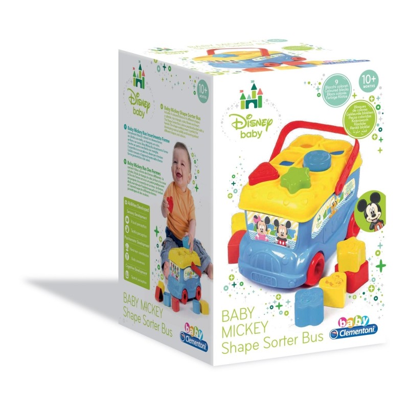 BABY CLEMMY - AUTOBUS DISNEY FORMAS Y COLORES