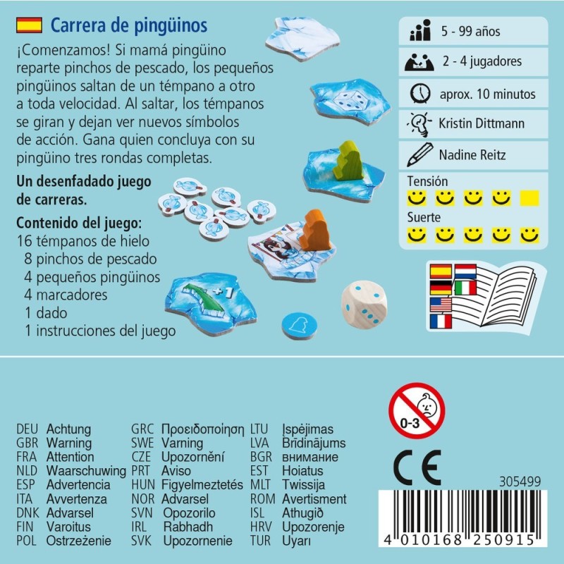 Carrera de pingüinos