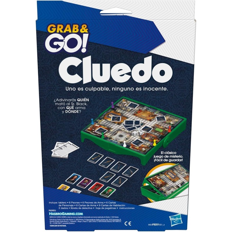 CLUEDO VIAJE GRAB AND GO