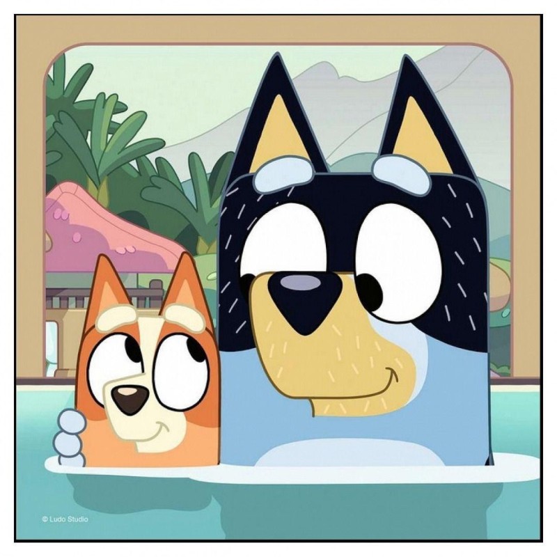 PUZZLE BLUEY 3 X 49 PIEZAS