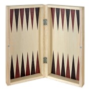 AJEDREZ, DAMAS, BACKGAMON ESTUCHE DE MADERA