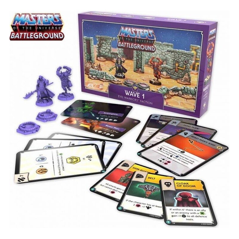 Wave 1: Facción Evil Warriors - Masters of the Universe Battleground