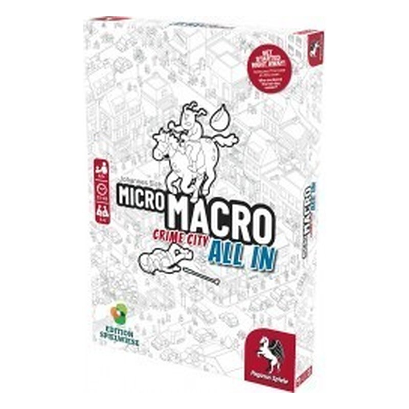 Crime City 3 All In - MicroMacro (Inglés)