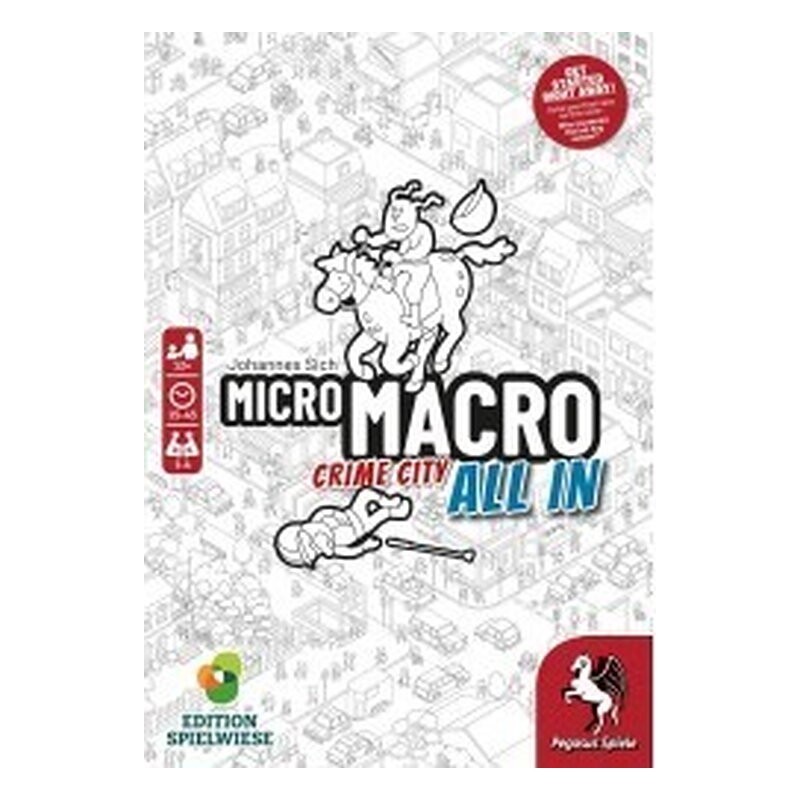 Crime City 3 All In - MicroMacro (Inglés)