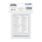 FUNDAS CLASSIC TRANSPARENTE TAMAÑO STANDARD 100 UD
