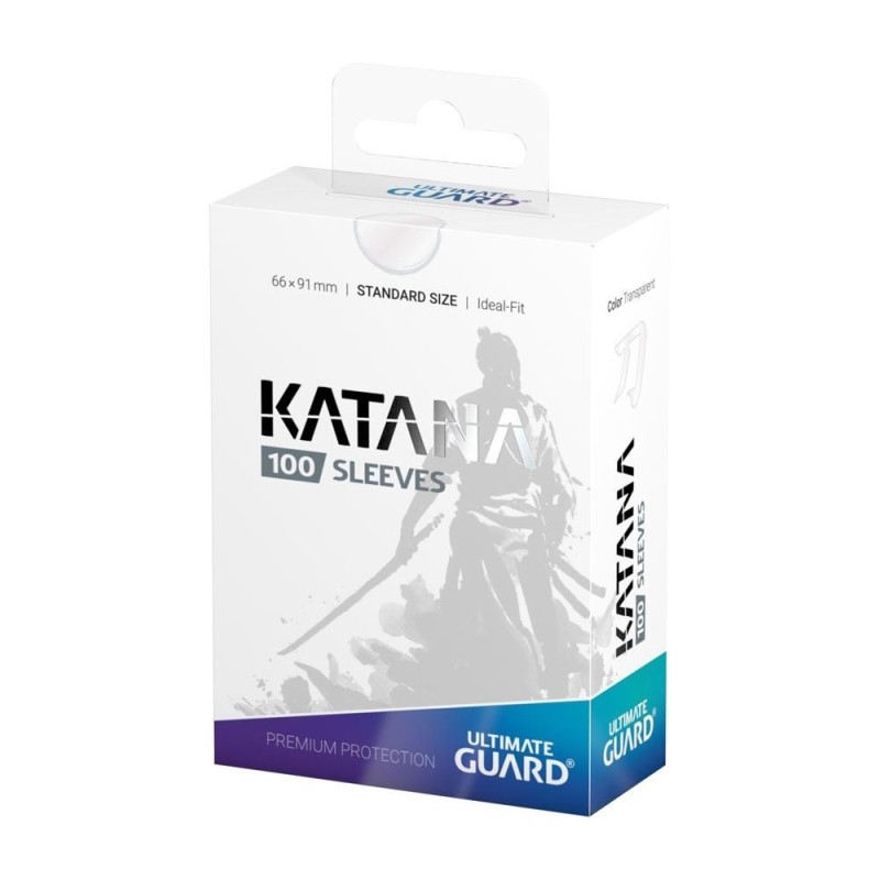 FUNDAS KATANA SLEEVES TAMAÑO STANDAR 100UD - TRANSPARENTES