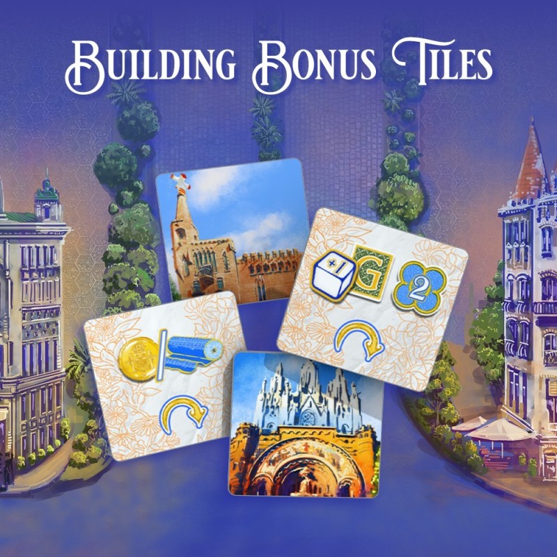Losetas bonus de edificaciones - Passeig de Gràcia - Barcelona