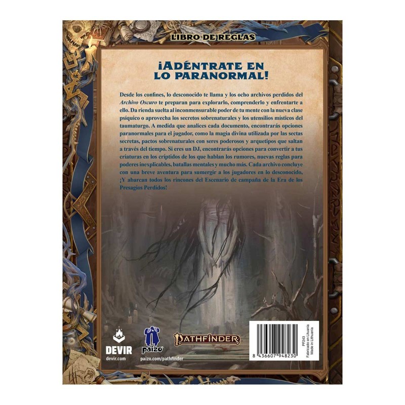 Pathfinder 2ª ed. - Archivo oscuro