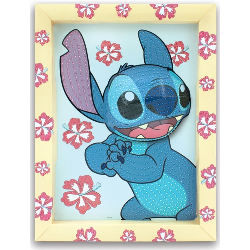 MOSAICO DIAMANTE EN 3D LILO&STITCH