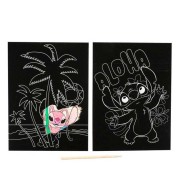 POSTER RASCA Y DESCUBRE STITCH X2