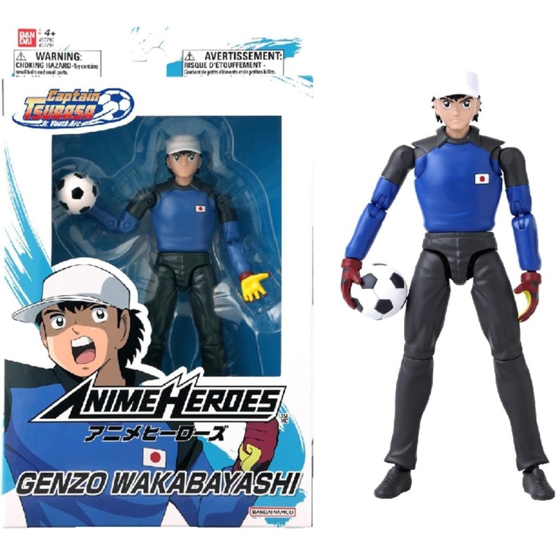 OLIVER Y BENJI FIGURA ARTICULADA ANIME HEROES