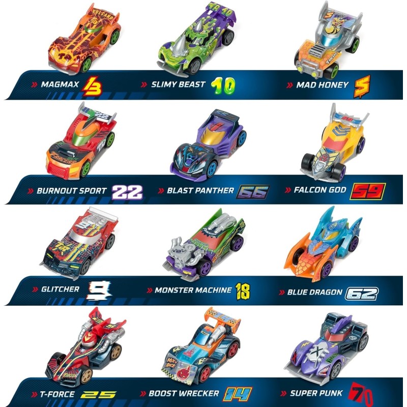 T-RACERS THREE PACK SURTIDO