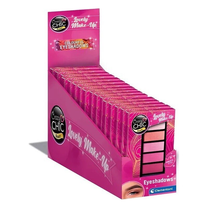 CRAZY CHIC DISPLAY 18 SOMBRAS DE OJOS ROMANTIC STYLE