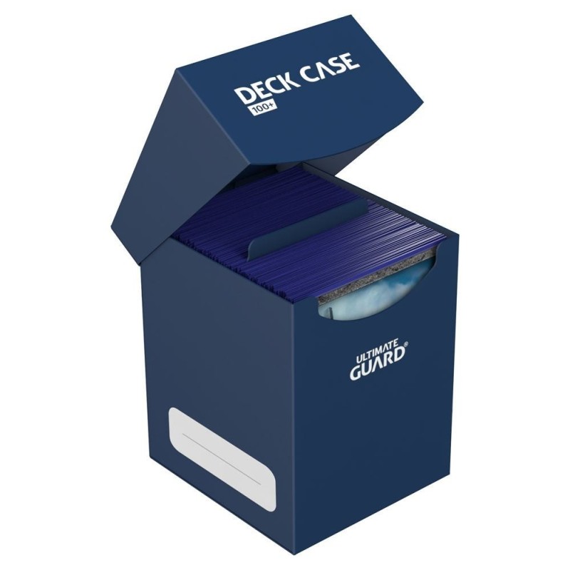 DECK CASE 100+ TAMAÑO STANDARD AZUL