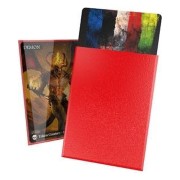 FUNDAS CORTEX TAMAÑO STANDARD 100UD - ROJO
