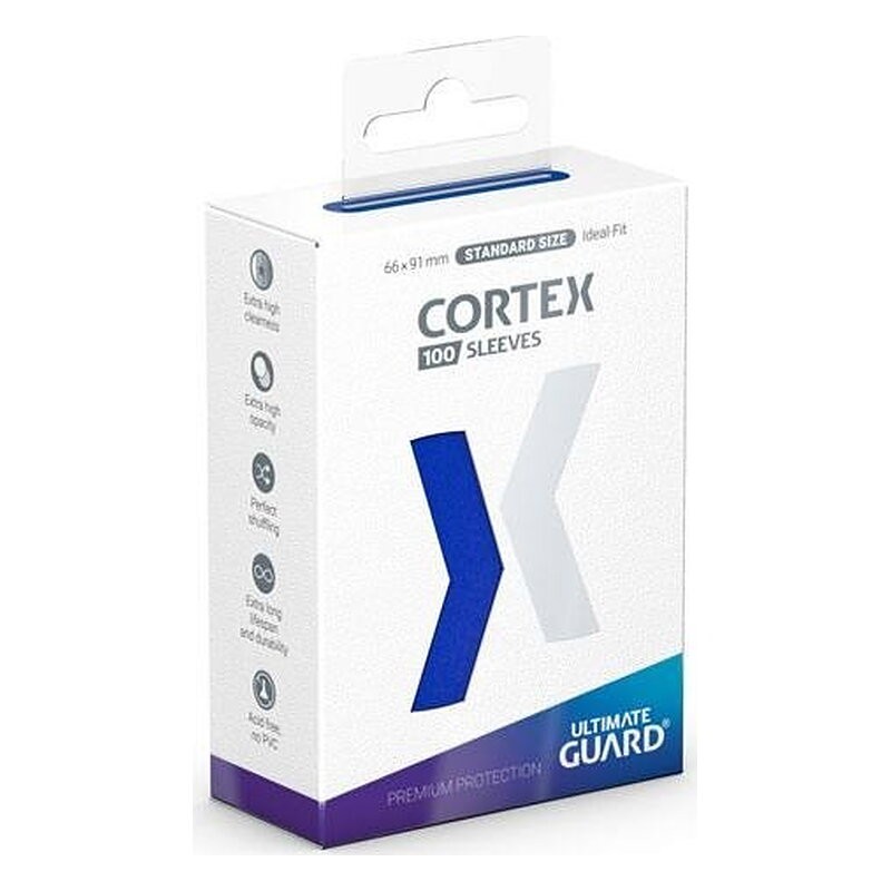 FUNDAS CORTEX TAMAÑO STANDARD 100UD - AZUL
