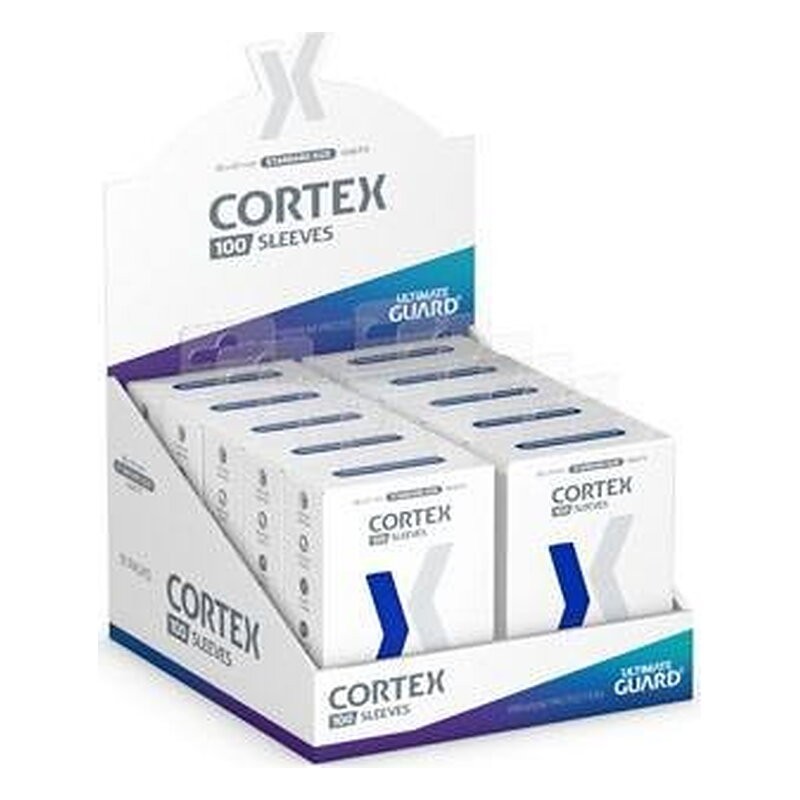 FUNDAS CORTEX TAMAÑO STANDARD 100UD - AZUL