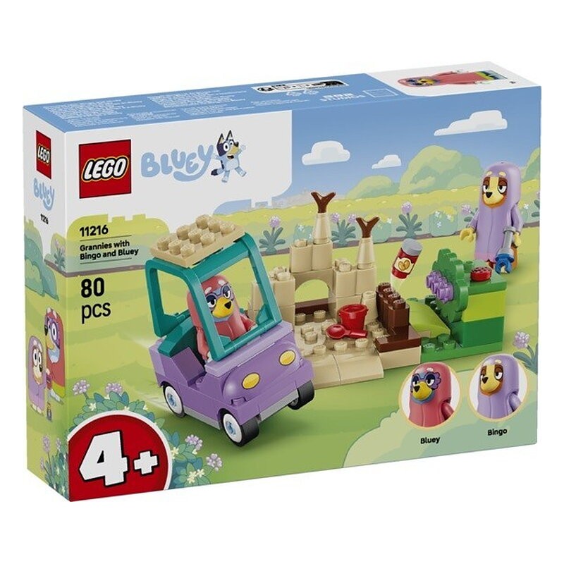 LEGO BLUEY - ABUELITAS CON BINGO Y BLUEY
