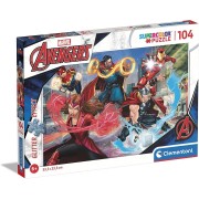 PUZZLE 104 PZAS MARVEL VENGADORES GLITTER