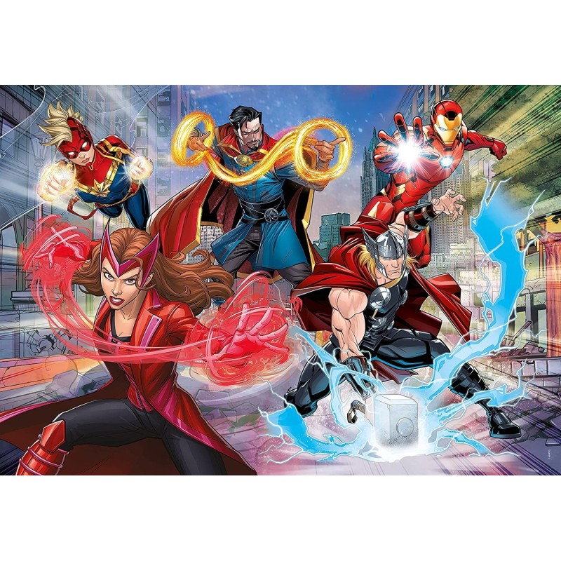 PUZZLE 104 PZAS MARVEL VENGADORES GLITTER